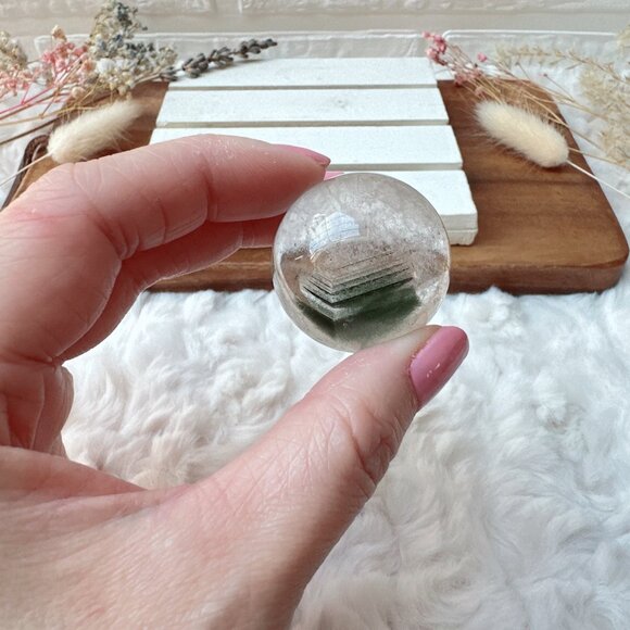 Mini Garden Quartz Sphere - Picture 2 of 7